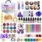 125-Piece Resin Jewelry Making Kit – Complete Resin Kit with Molds, Glitter, Powders & Accessories for DIY Crafts